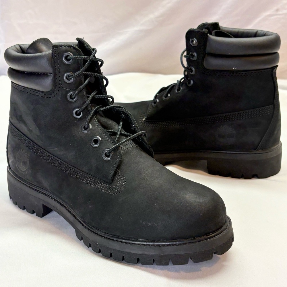 Timberland Mens 6-Inch Premium Waterproof Boots US 7 EU 40 Black Insulated 400G